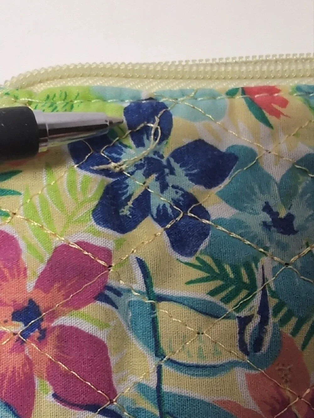 Stone Mountain Tropical Floral Quilted Wristlet - Multi-Color